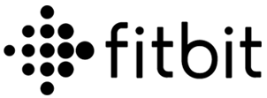 Black Fitbit logo